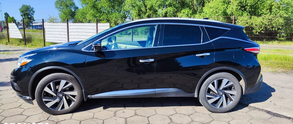 Nissan Murano cena 90000 przebieg: 130889, rok produkcji 2016 z Toruń małe 191